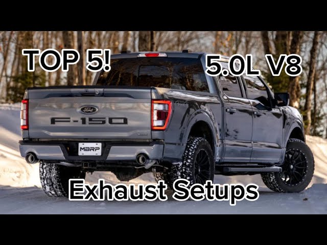 Top 5 BEST EXHAUST Setups For Ford F-150 5.0L V8!
