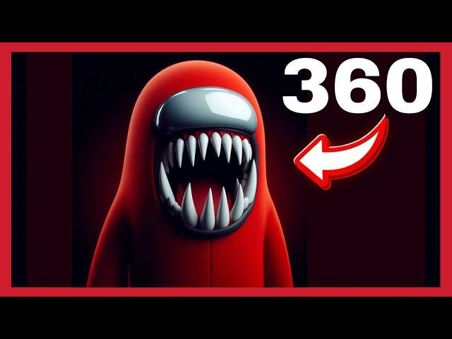 AMONG US vs. POPPY PLAYTIME in 360 VR | Imposter Huggy Wuggy