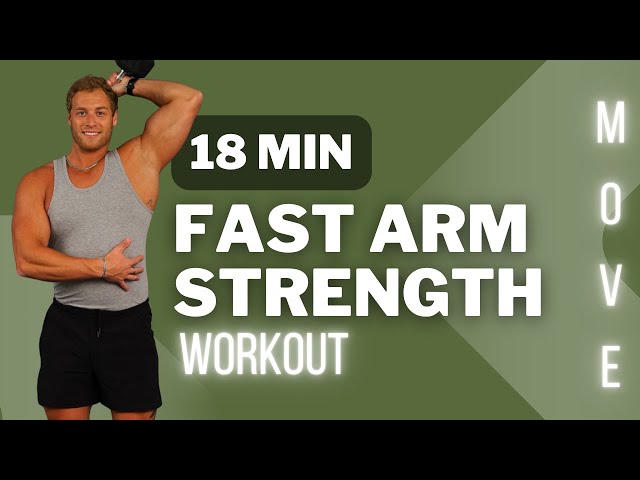 18 Minute Fast Arm Strength Workout with Stratton