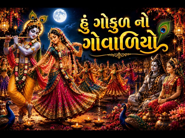  હું ગોકુળ નો ગોવાળિયો | Radha Krishna Raas Garba | Navratri 2026#trending 