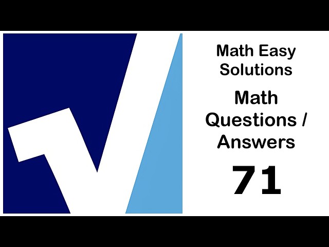 MES Math Q/A 71: What is the Conservation of Angular Momentum?