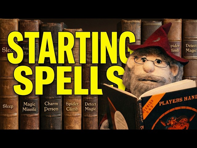 Starting Magic-User Spells - By the (Spell)Book! [AD&D 1e]