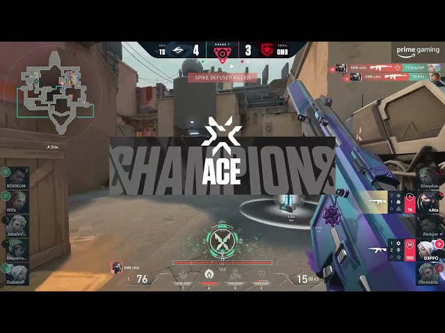 GMB nAts ACE against Team Secret | VALORANT Champions Berlin 2021