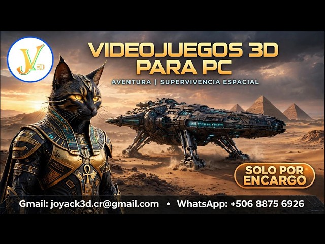 JOYACK3D - Custom 3D and 2D video game development (On commission only)