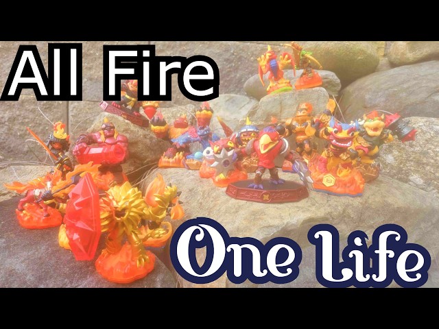 I attempted Skylanders hardest challenge with EVERY Fire Skylander!