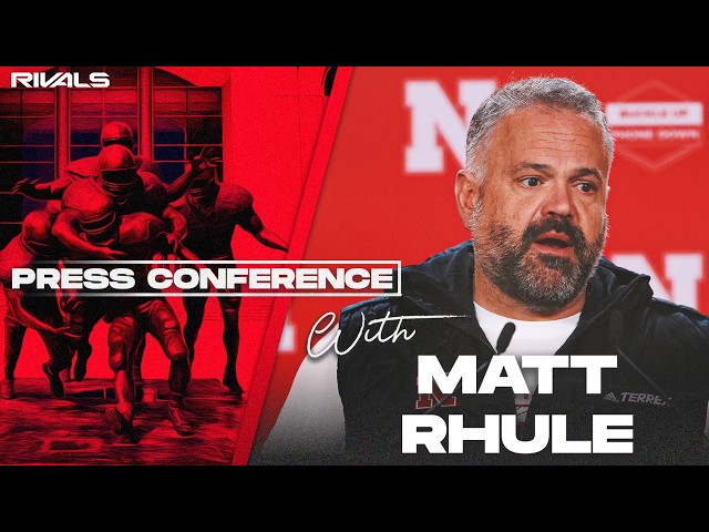 Nebraska Football: Matt Rhule North Dakota game week press conference (Sept. 14, 2026)