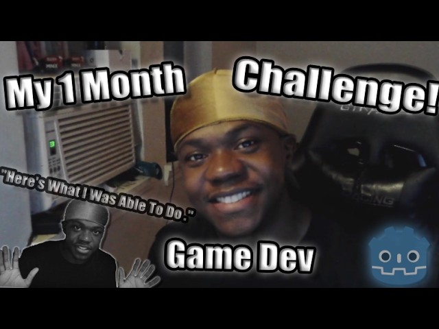 I Challenged Myself To Make A Videogame In A Month! | Game Dev Challenge!