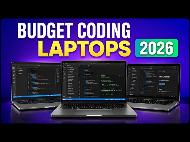 Best Budget Laptop for Coding (2026) — Top 7 Programmers Pick