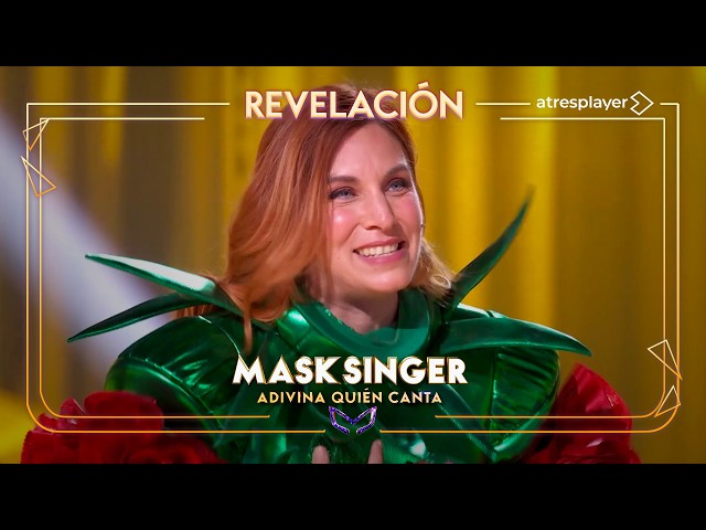 Leire Martínez, desenmascarada como Clavel | Mask Singer: Adivina quién canta