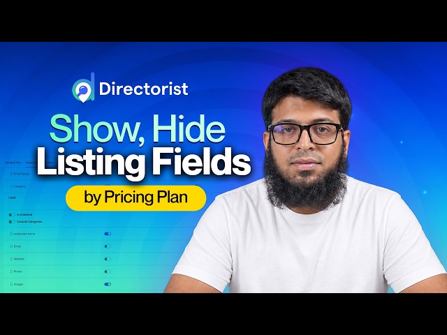 Monetize Your Directory: Show, Hide, or Lock Listing Fields by Plan
