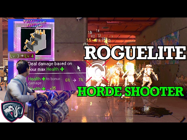 this new Roguelite gets N U T T Y - Last Man Sitting