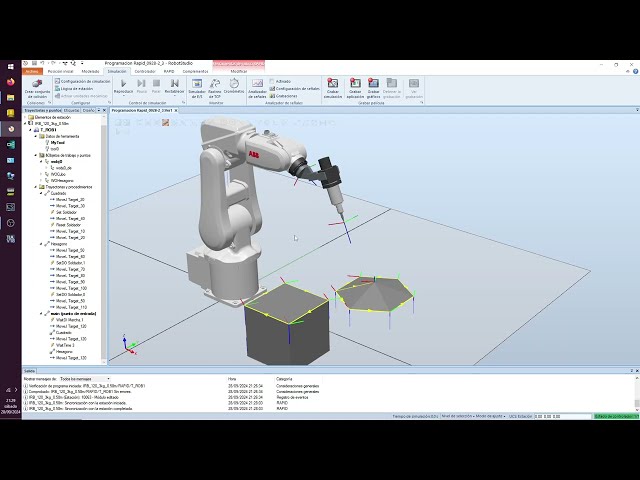 Robotstudio | Programación con Rapid y configuración de E/S