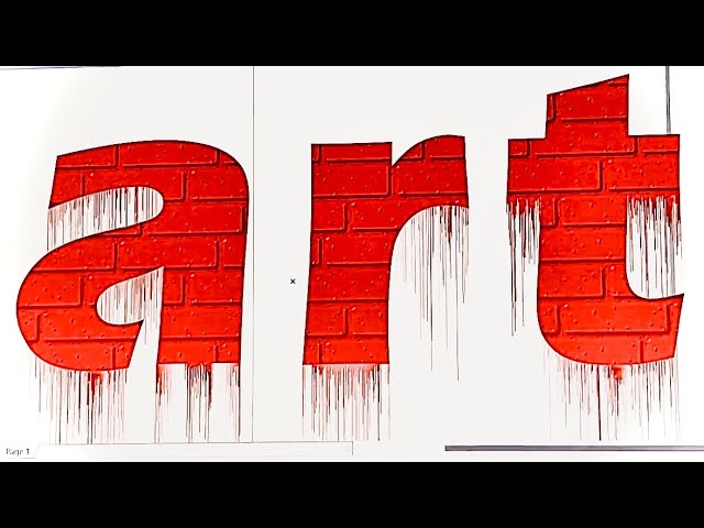 👉 How to Make Brick Wall Text Effect in CorelDRAW 🎨👉 Crazy Paint Drip Text Effect 🔥 Easy Tutorials 