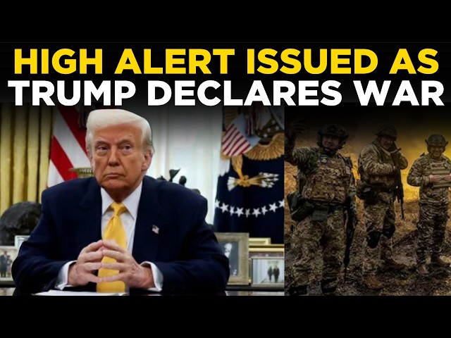 Trump Speech LIVE | President Trump Declares War | National emergency at the us iran tension