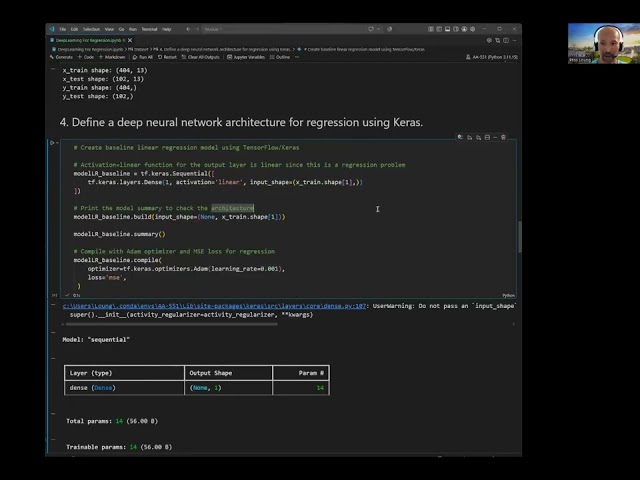 Building and Tuning a Neural Network for Regression with TensorFlow and Keras