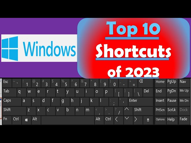 Top 10 Useful Keyboard Shortcuts for Windows | Windows Shortcuts 2023