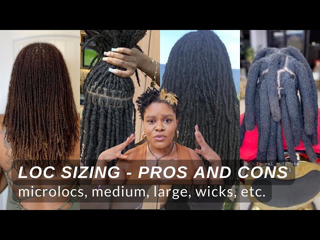 Tamaños de rastas: desde microlocs hasta mechas - Ventajas y desventajas - Consejos de un estilis...