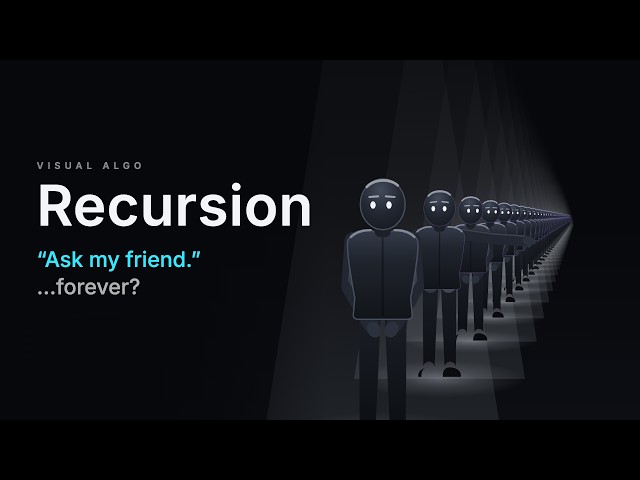 What Happens When Everyone Says "Ask My Friend"? Recursion, Visually Explained