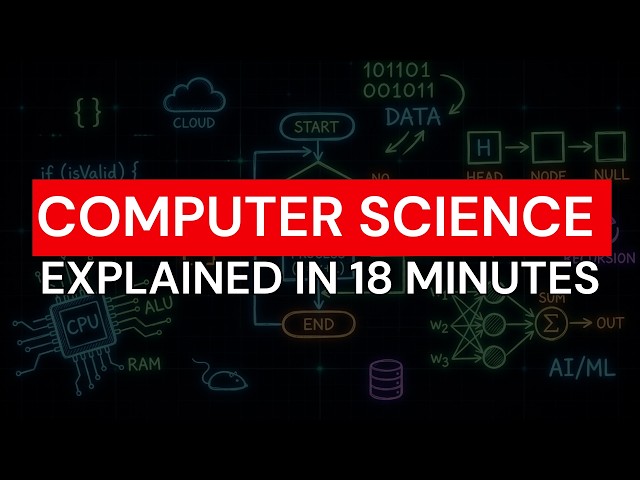 Computer Science Explained in 18 Minutes.