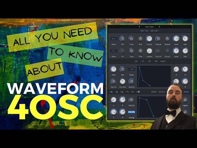 Tracktion Waveform Free 4OSC