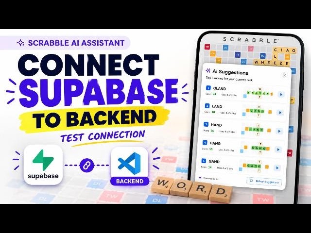 Connect Supabase to VS Code Backend + Test the Database Connection