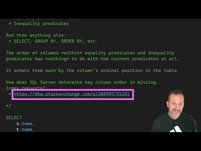 Learn T-SQL With Erik: Aligning Queries and Indexes Part 6