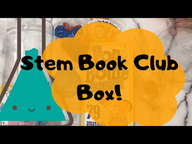 Stem Book Club Box for Kids Subscription Box!