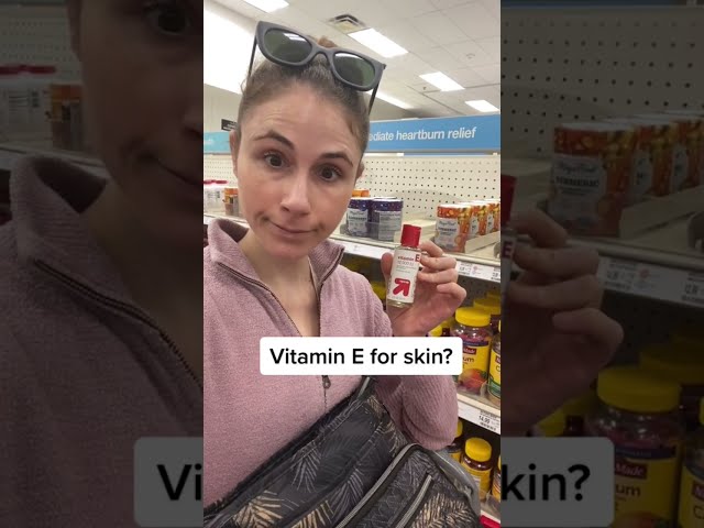 STOP using VITAMIN E CAPSULES on the SKIN @DrDrayzday  #Shorts