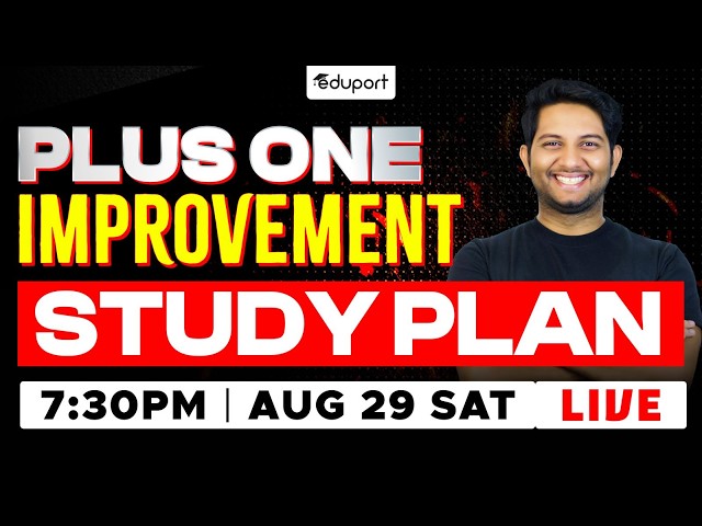 Plus One Science Improvement Study Plan | Eduport Plus Two