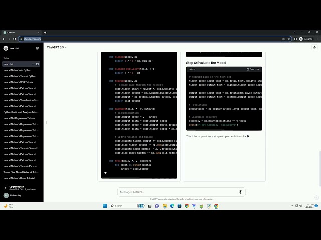 neural networks in python from scratch complete guide