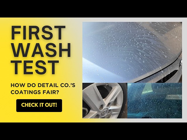 Is Detail Co Ceramic Coating Worth It? First Wash Results on Paint, Glass & Wheels