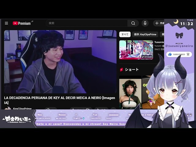 neiro se entera que twin sensei quiere p... o + reaccion a decadencia de key boy