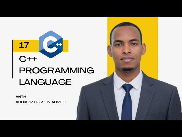 4.1 What are the Conditional Statements - Chapter 4 - C++ Course - Afsomali