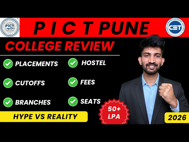 PICT Pune College Review 2026 | Pict Pune Placements 2026