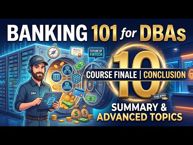 Banking 101 for DBAs - Episode 10: Course Finale & The Future of FinTech