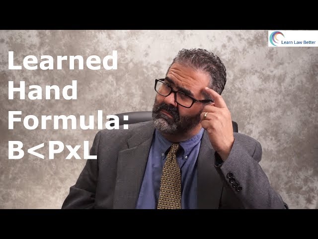 Learned Hand Formula