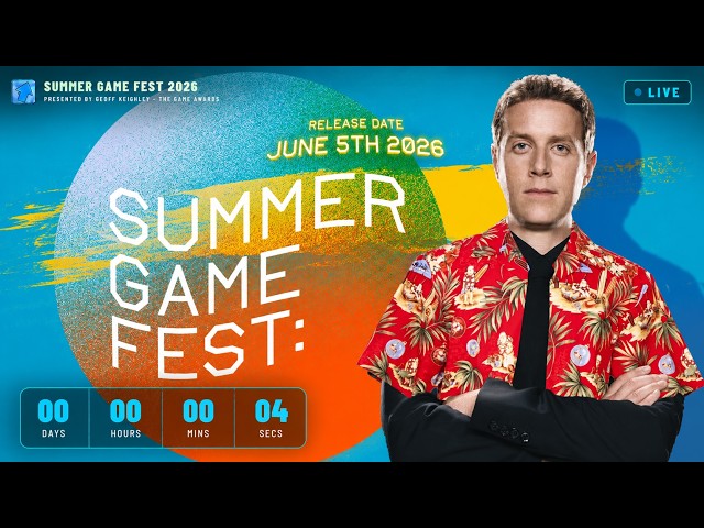 Summer Game Fest 2026 Countdown 24/7 - Major In Gaming Industry!