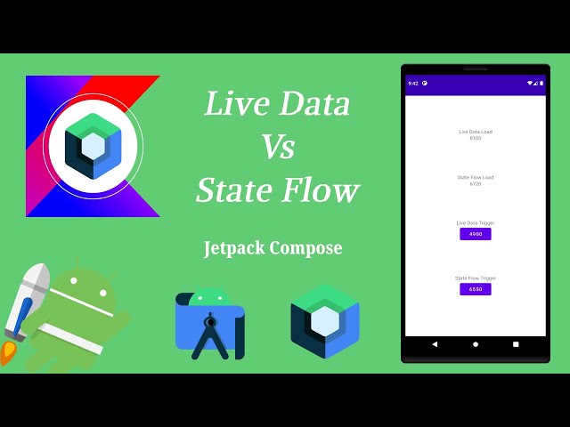 How to Use Live Data Vs State Flow in Jetpack Compose | Android | Make it Easy