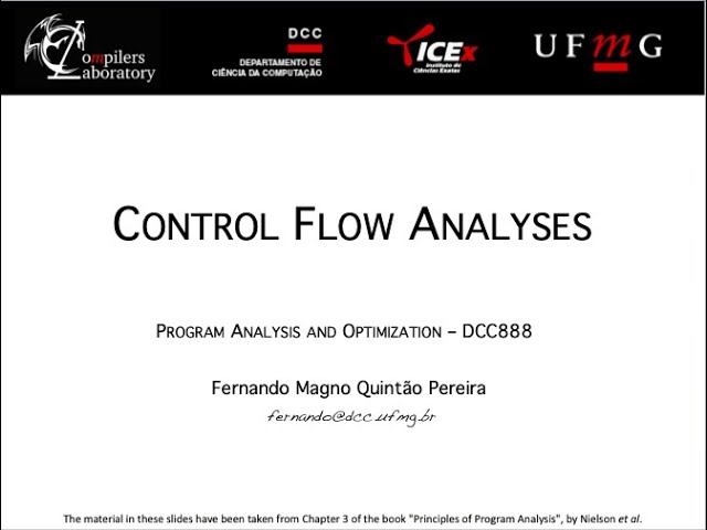 Control Flow Analysis - Part 1