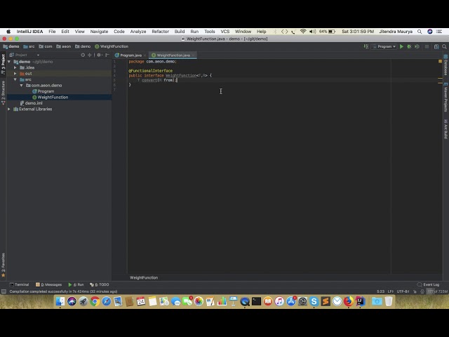 How to define custom functional Interface in java 8