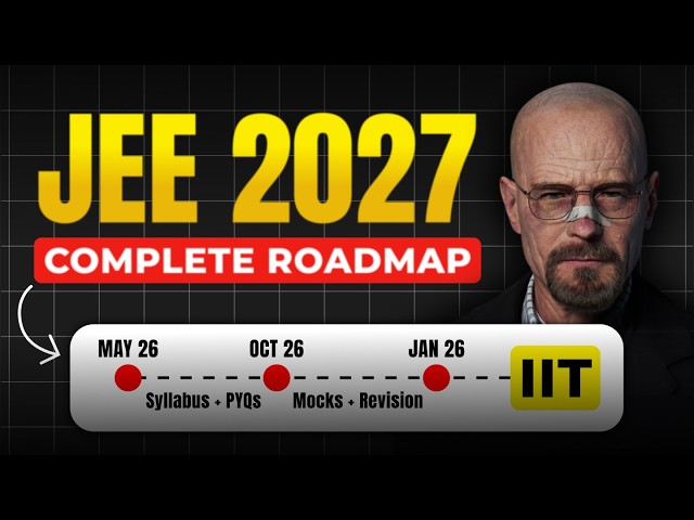 🔥JEE 2027 Roadmap | Ultimate 7 Month Strategy for IIT #iit #jee