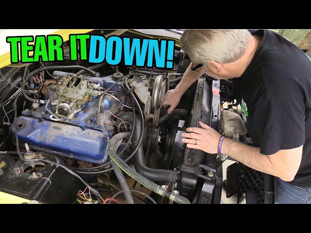 We Tear Down To Build Up Our Engine Bay