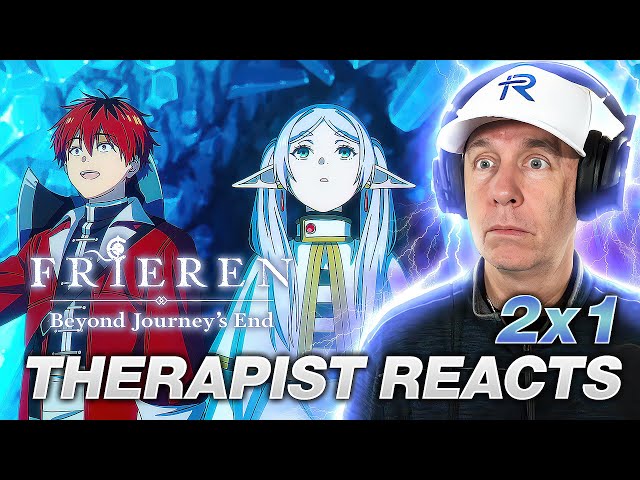 FINALLY BACK!! | Therapist REACTS to Frieren Season 2 Episode 1 "Shall We Go, Then?"