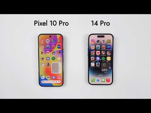 Pixel 10 Pro vs iPhone 14 Pro - Speed Test!