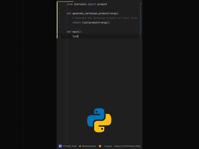 What’s the trick to using itertools.product? Master Python The #magic of itertools.product!