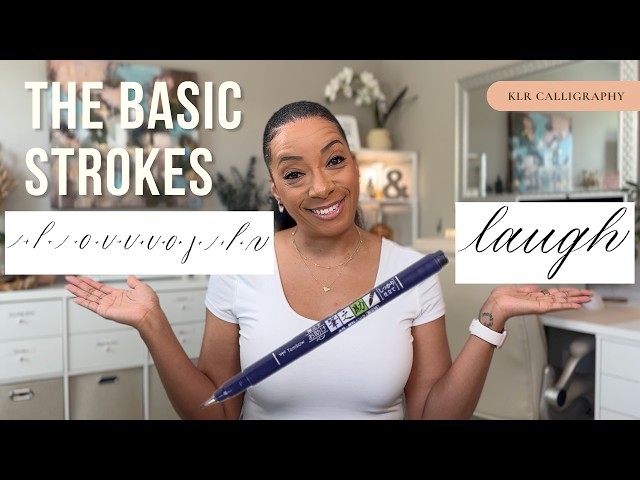 Getting Started with Calligraphy: The Basics #tombow #calligraphy #learncalligraphy #handwriting