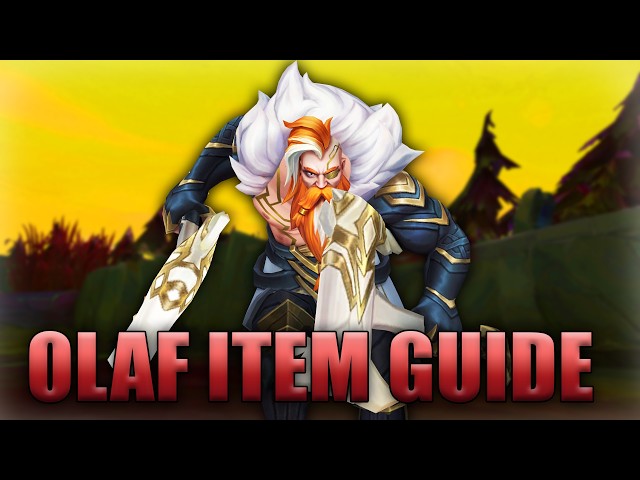 How to build on Olaf to 1vs9 every game!