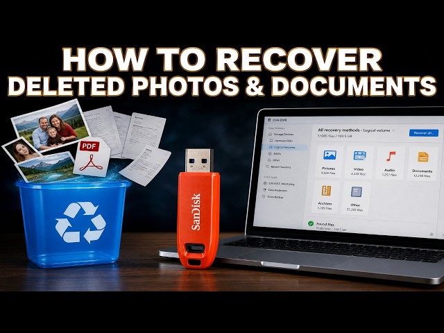 Recover Deleted Files for Free (Up to 1GB) — PC & USB Flash Drive
