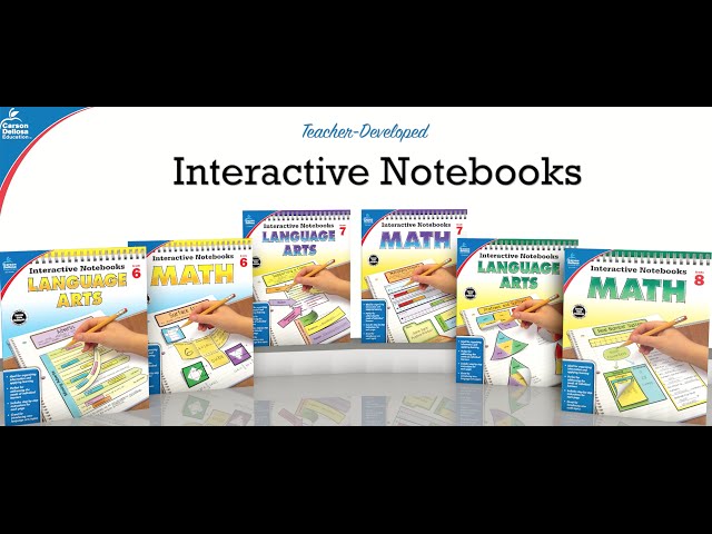 Middle School Interactive Notebooks from Carson-Dellosa Publishing