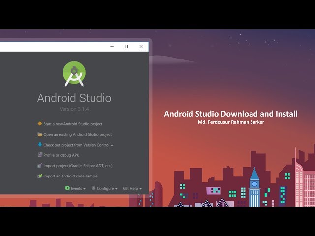 Android Studio Download and Install - Android App Development (Bangla Tutorial)